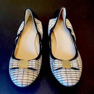 Cole Haan Tali Soft Bow Leather Ballet Flat